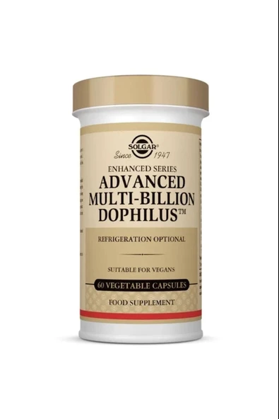 Solgar Advanced Multi-Billion Dophilus 60 Kapsül 2 Adet - Resim 2
