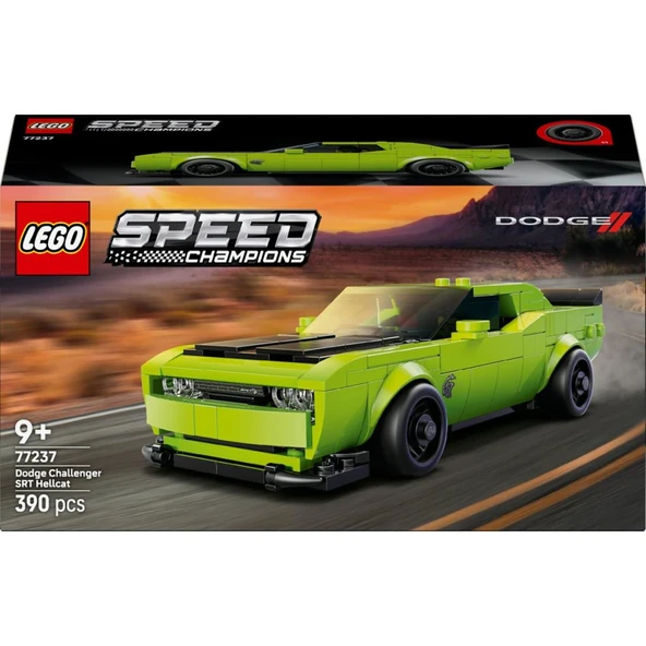 LEGO 77237 Speed Champions Dodge Challenger Srt Hellcat Spor Araba - Resim 3
