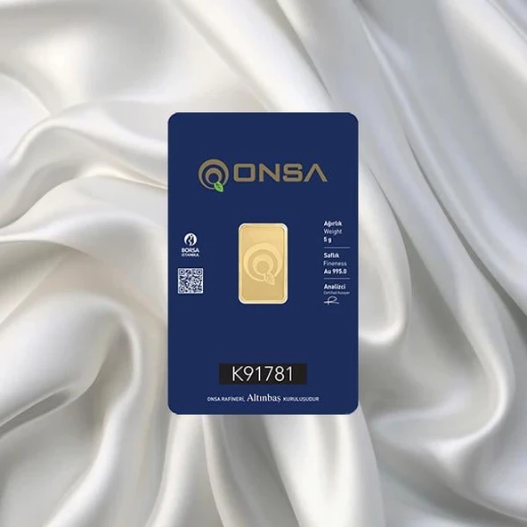 5 Gr 24 Ayar Onsa Gram Altın - Resim 2