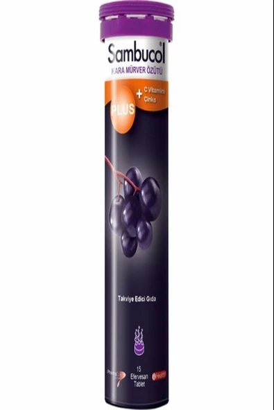 Sambucol Plus 15 Efervesan Tablet ürün görseli 1