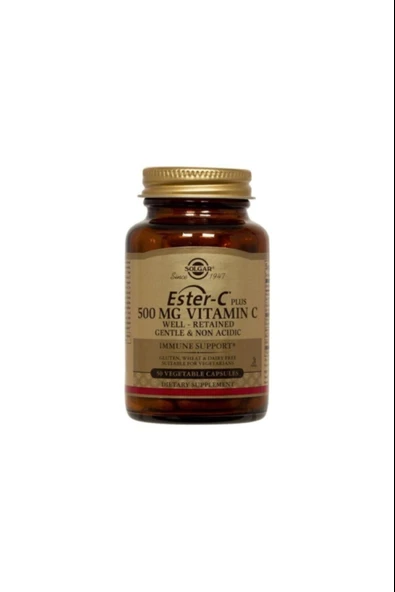 Solgar Ester-c Plus 500 mg 50 Kapsül - Resim 2
