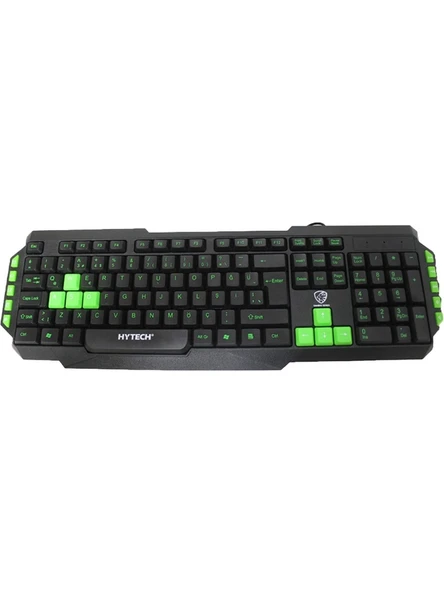 HYTECH Hkm-58 Gamy-Plus Yeşil Renk Tuşlu Klavye ürün görseli 1