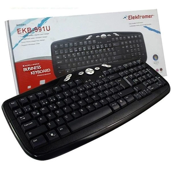 Elektromer EKB-991U USB Q Klavye ürün görseli 1