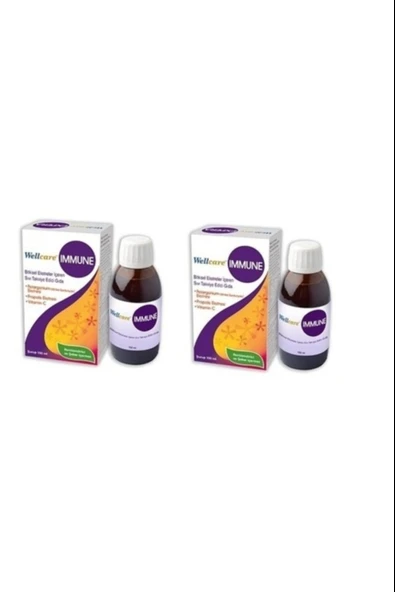 Wellcare Immune Şurup 150 ml 2 Adet ürün görseli 1