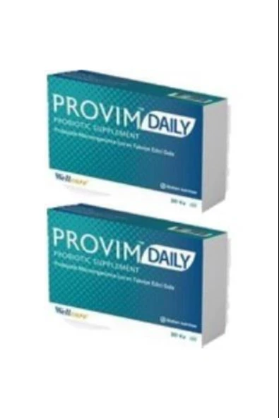 Wellcare Provim Daily Probiyotik Takviye Edici Gıda 30 Kapsül 2 Adet ürün görseli 1