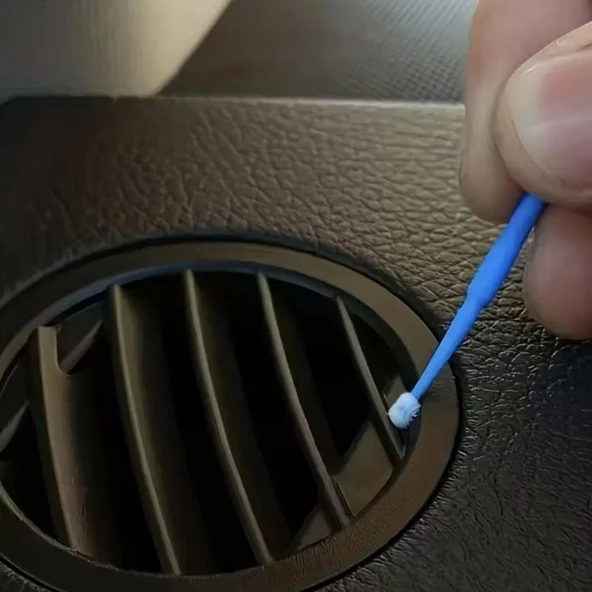 OLLEVRA Araba Rötüş Fırçası 100’lü Mini Tek Kullanımlık – İnce Uçlu Yumuşak Kıllı Boya Uygulayıcı, Otomotiv Detaylandırma - Resim 2