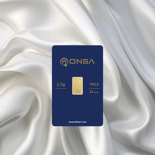 2.5 Gr 24 Ayar Onsa Gram Altın ürün görseli 1