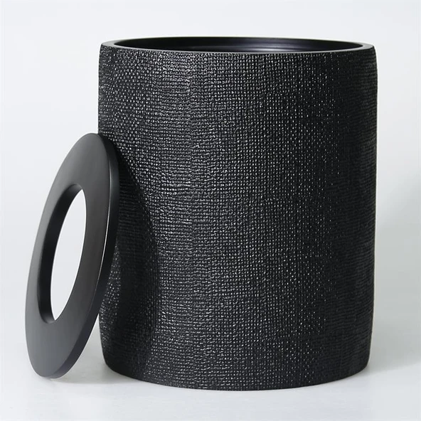 Selim Natural 5 Parça Banyo Seti - Siyah - Resim 2