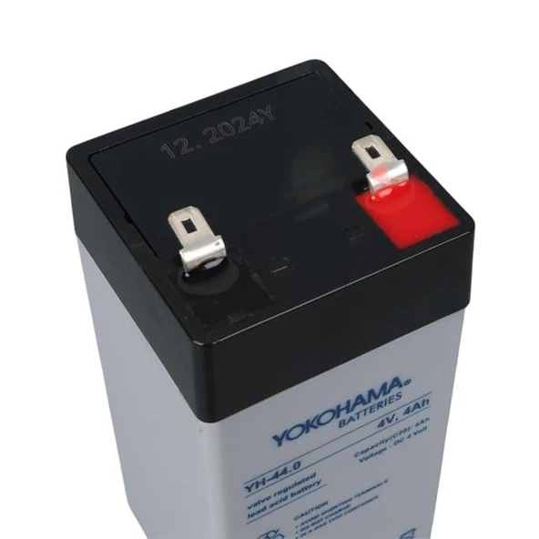 Yokohama YH-44.0 4 Volt - 4 Amper Dik Akü (46X46x100 Mm) - Resim 4