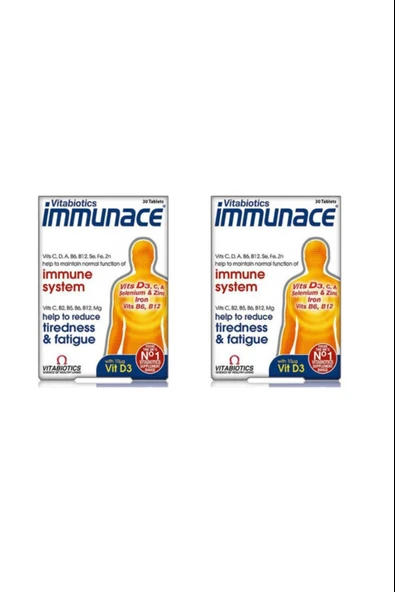 Immunace 30 Tablet 2 Adet ürün görseli 1