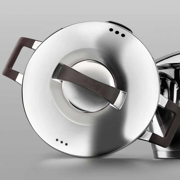 Korkmaz A1054 Esta Kısa Tencere 24 x 8 cm ürün görseli 1