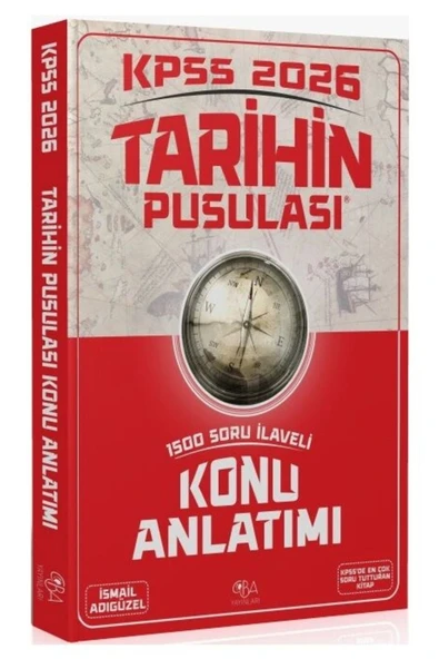 Cba Kpss Tarihin Pusulası Konu Anlatım 1500 Soru İlaveli ürün görseli 1