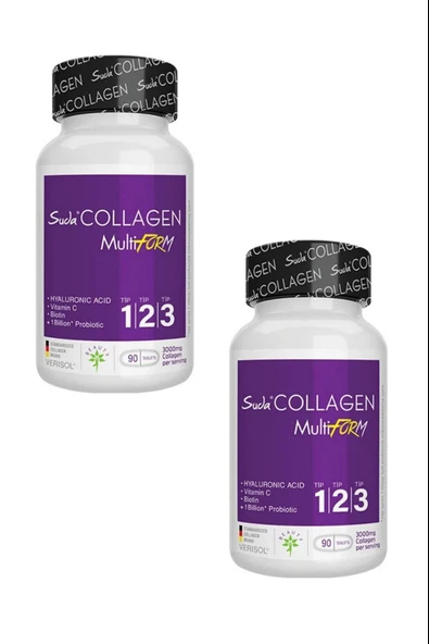 Suda Collagen Multiform 90 Tablet 2 Adet ürün görseli 1