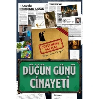 Düğün Günü Cinayeti Dava No:008 molfy kutu oyunları ürün görseli 1