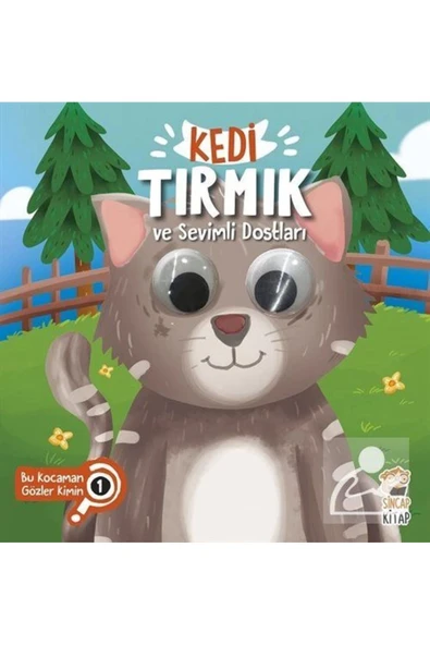 Kedi Tırmık Ve Sevimli Dostları Bu Kocaman Gözler Kimin ? Sincap Kitap ürün görseli 1