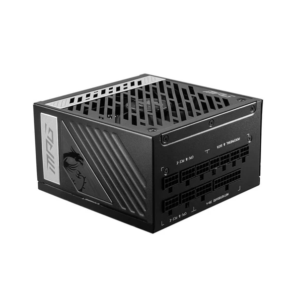 MSI MPG A1000G PCIE5 1000W 80+ GOLD POWER SUPPLY ürün görseli 1