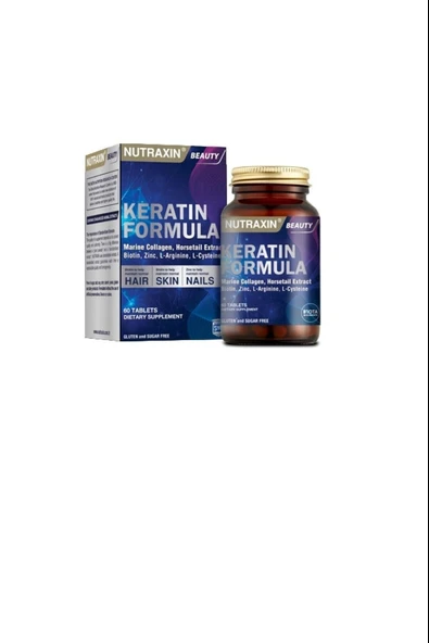 Nutraxin Keratin Formula 60 Tablet ürün görseli 1