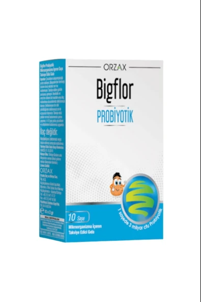 Ocean Bigflor Probiyotik Prebiyotik 10 Saşe 2 Adet - Resim 3