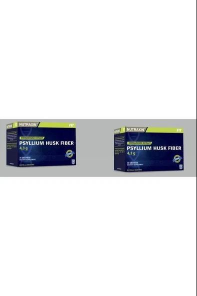 Nutraxin Psyllium Husk Fiber 4 g x 30 Saşe 2 Adet ürün görseli 1