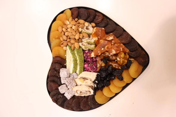 Öz Altın Kayısı Kalpli Karışık Sepet 1KG ürün görseli 1