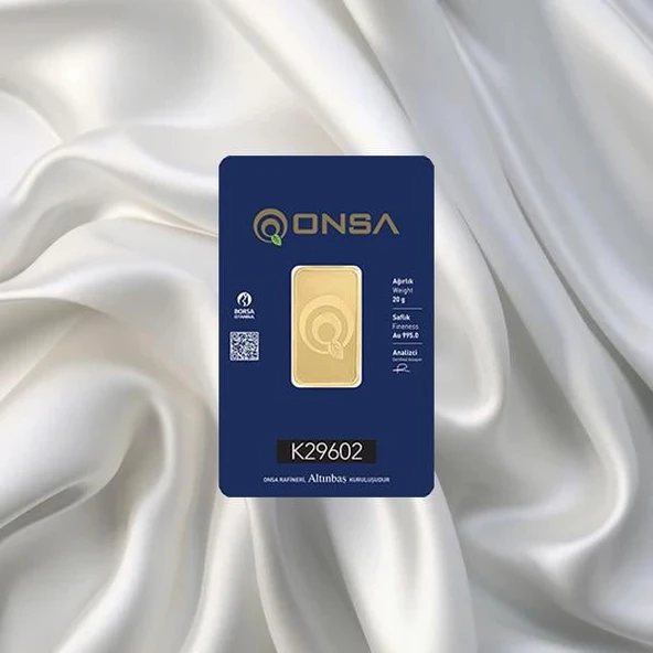20 Gr 24 Ayar Onsa Gram Altın - Resim 2