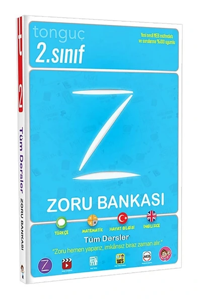 Tonguç 2.Sınıf Tüm Dersler Zoru Bankası ürün görseli 1