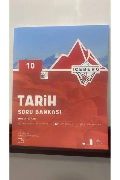 OKYANUS 10.SINIF TARİH SORU BANKASI ICEBERG ürün görseli 1