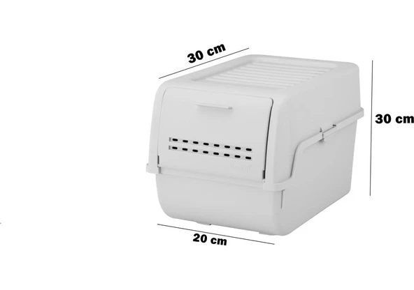 Geseus Motek 8 Lt Organizer 2’li Çok Amaçlı Kapaklı Saklama Kutusu - Resim 10