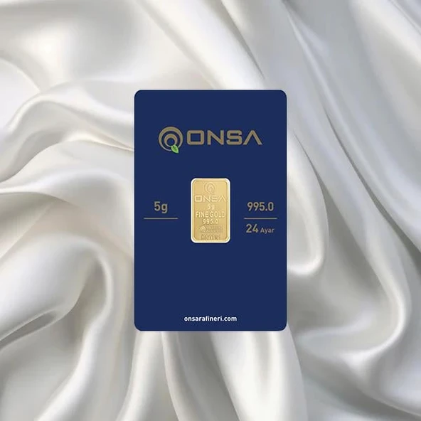 5 Gr 24 Ayar Onsa Gram Altın ürün görseli 1