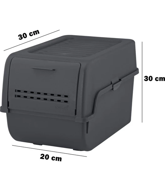 Geseus Motek 8 Lt Organizer 2’li Çok Amaçlı Kapaklı Saklama Kutusu - Resim 9