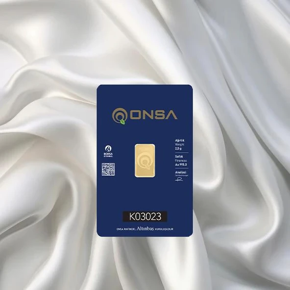 2.5 Gr 24 Ayar Onsa Gram Altın - Resim 2