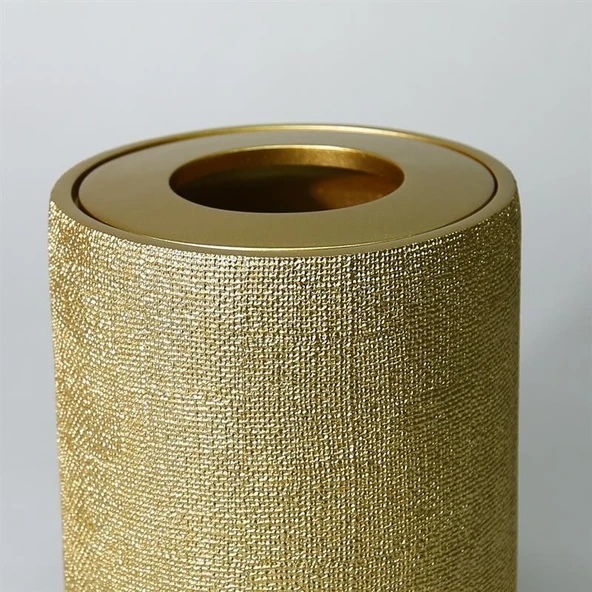 Selim Natural 5 Parça Banyo Seti - Altın - Resim 3