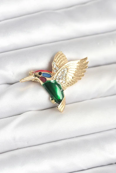 Sinek Kuşu Model Broş - TJ-BR459 ürün görseli 1