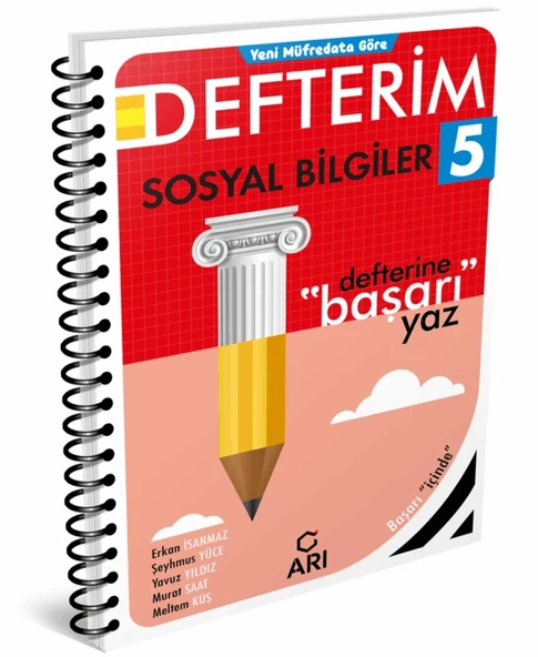 ARI 5.SINIF SOSYAL BİLGİLER DEFTERİM ürün görseli 1