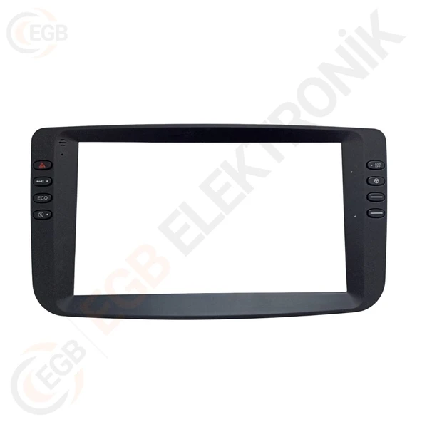OTO TABLET ÇERÇEVE FIAT PUNTO EVO 2009-2014 9" SİYAH TAC-167 ürün görseli 1
