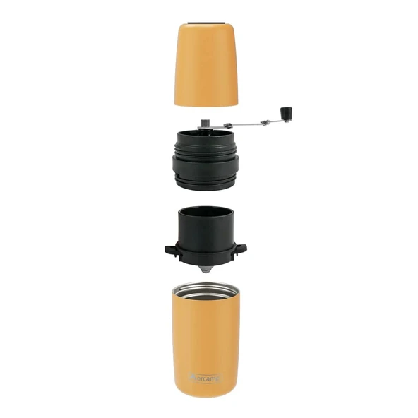 Lusso Kahve Makinesi - Orcamp - Sarı - (OUT-1951) - Resim 2