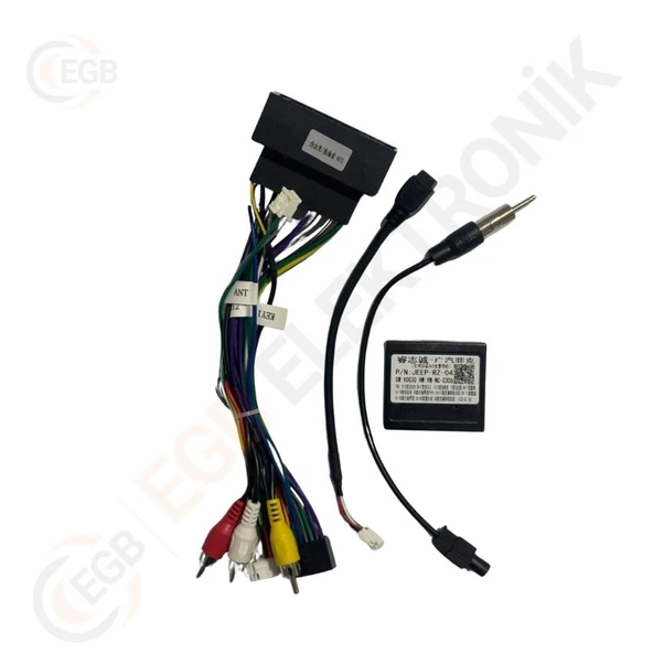 JEEP CHEROKEE 2014-2017 CR099B ÇERÇEVE SİYAH 10,1" (RS-007) - Resim 2