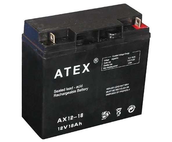 ATEX 12V 18AH BAKIMSIZ KURU AKÜ ürün görseli 1