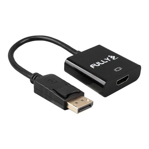 FULLY G-539CA DISPLAY PORT ERKEK TO HDMI DİŞİ 10 CM ÇEVİRİCİ KABLO (AVD-89) ürün görseli 1
