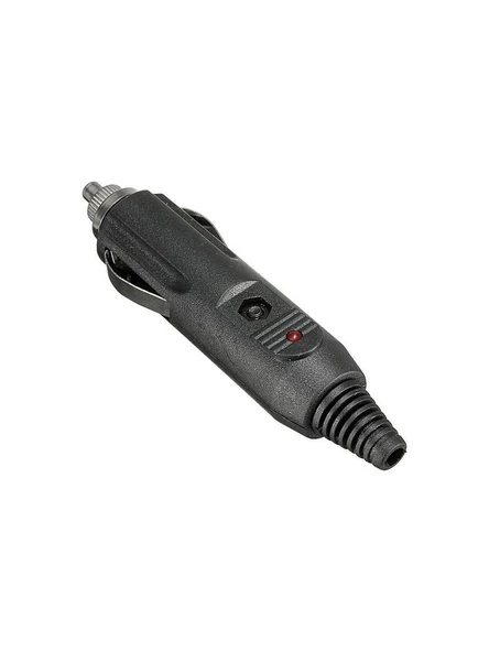 12 V Oto Araç Çakmak Fişi Erkek Sigortalı Ledli Seyyar Kablo Tip (AVD-137) ürün görseli 1