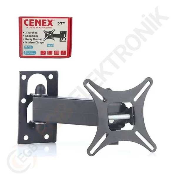 CH-600 27'' HAREKETLİ LCD-LED TV SİYAH ASKI APARAT ürün görseli 1