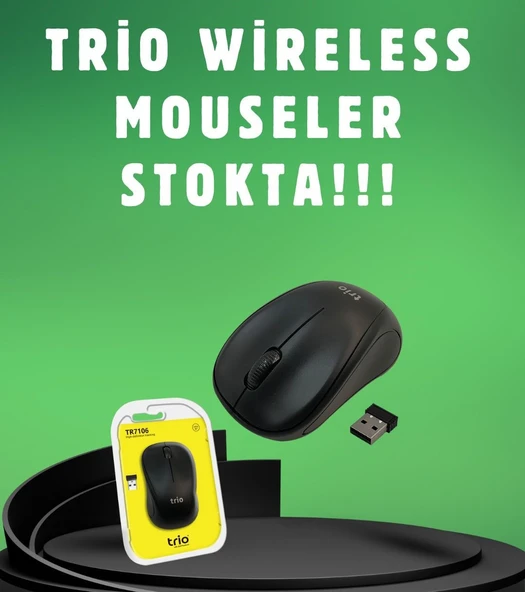 TRİO TR-7106 WIRELESS MOUSE ürün görseli 1