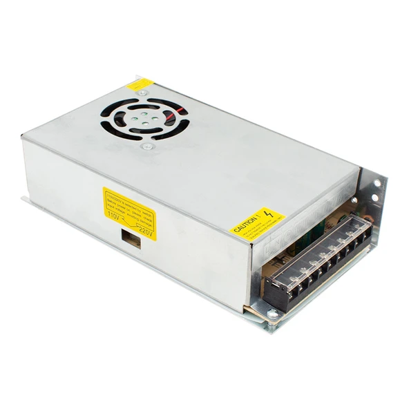 24 VOLT - 15 AMPER - 360 WATT FANLI METAL KASA ADAPTÖR ürün görseli 1