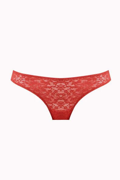 Kırmızı Nirvana V Slip Külot ürün görseli 1