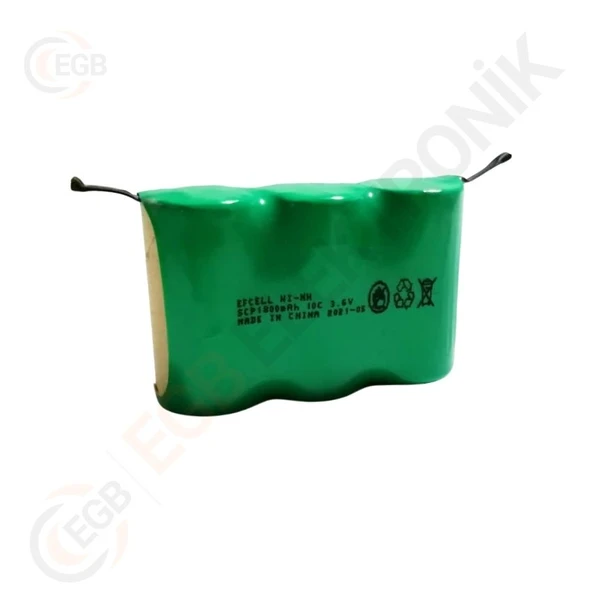 EFCELL SPC 1800 mAH 3.6V SÜPÜRGE PİLİ ürün görseli 1