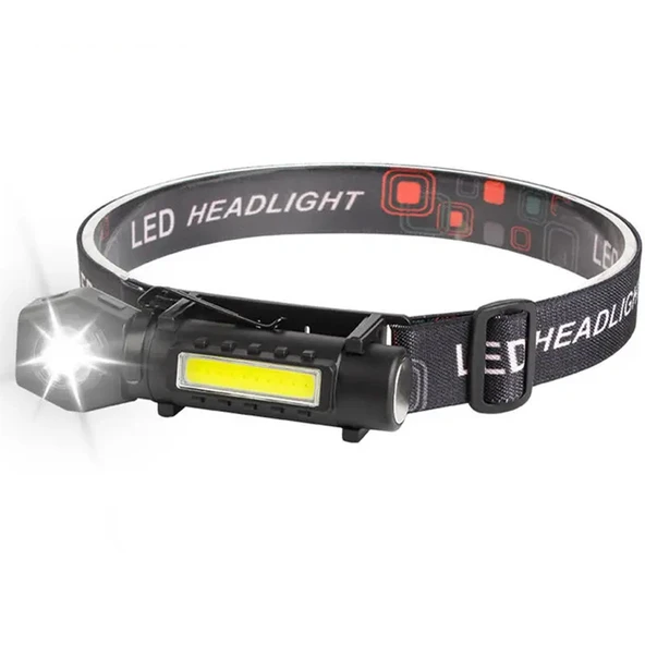 Watton WT-621 Mıknatıslı XPE95LM + COB 120 LM LED Şarjlı Kafa Feneri ürün görseli 1