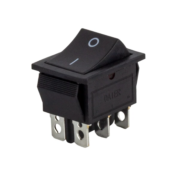 GENİŞ IŞIKSIZ 6P ON-OFF ANAHTAR (IC-107) AN-27 ürün görseli 1