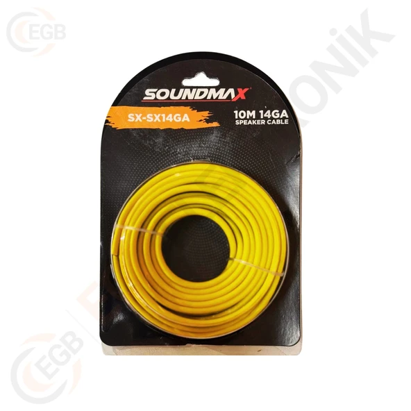 SOUNDMAX SX-SX14GA 14ga 10metre hoparlör kablosu ürün görseli 1