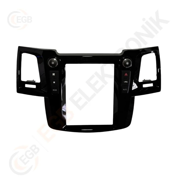 TOYOTA HILUX FORTUNER VIGO 2005-2014 9.7' PIANO BLACK TAC-339 ürün görseli 1