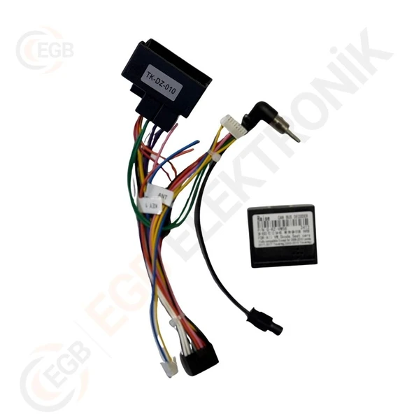 VW PASSAT 2011-2015 CR493B ÇERÇEVE SİYAH 9" (RS-033) - Resim 3